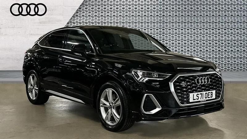 Black Used 2021 Audi Q3 S-Line SUV | £29,180 (Expensive) - Image 1/4