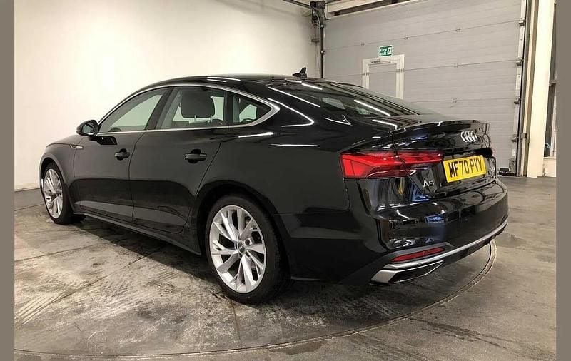 Used Audi A5 Sportback Sport 163 HP (119 kW) 2020 Black Hatchback
