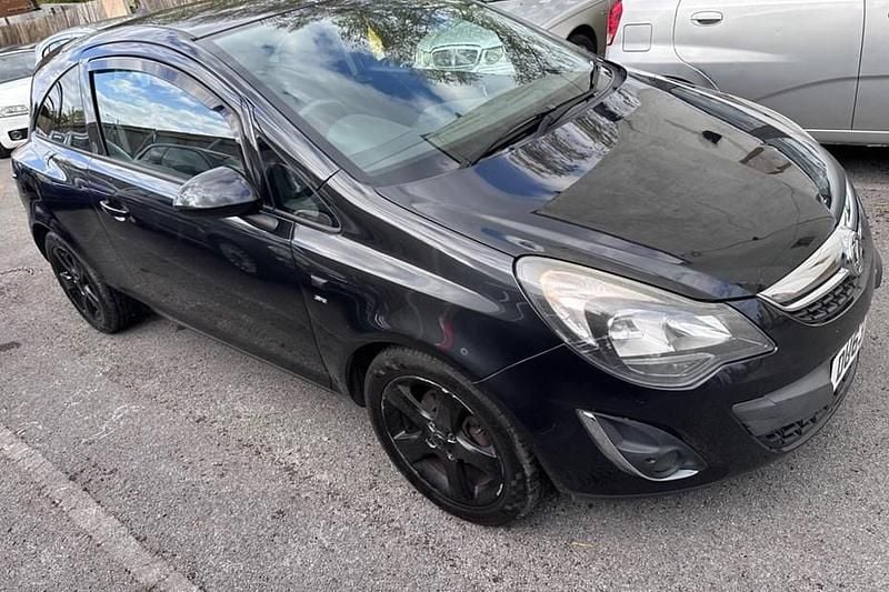 Begagnad Vauxhall Corsa 2013 Svart Halvkombi