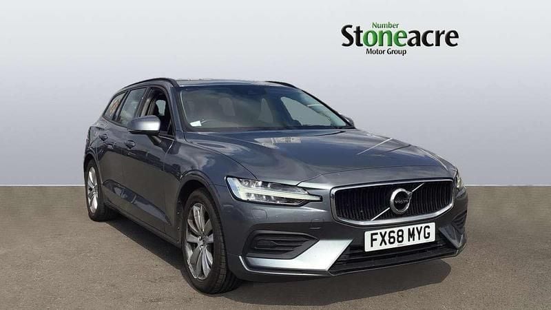Grey Used 2018 Volvo V60 Momentum Estate | £15,495 (Fair price) - Image 1/4