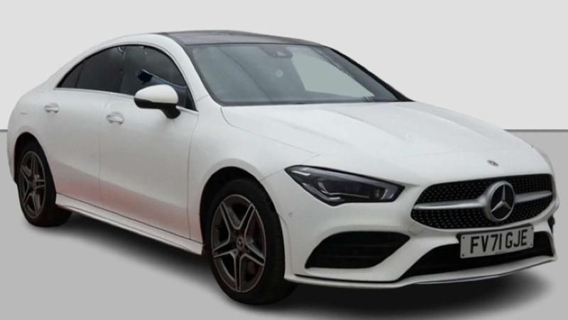 White Used 2021 Mercedes CLA250e AMG Line Premium Plus Sedan | £18,000 (Super price) - Image 1/1