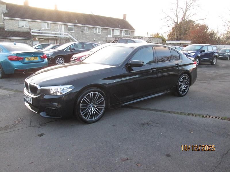 Black Used 2018 BMW 520 M Sport Sedan | £11,999 (Good price) - Image 1/4