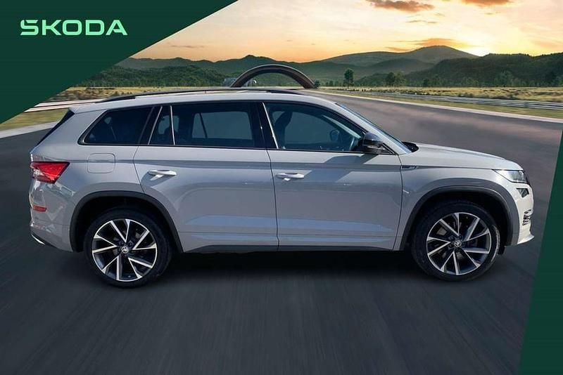 Used Skoda Kodiaq SportLine 150 HP (110 kW) 2021 Grey SUV