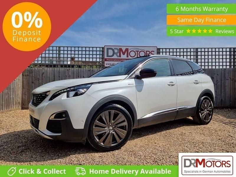 White Used 2018 Peugeot 3008 GT-line SUV | £11,940 (Fair price) - Image 1/2