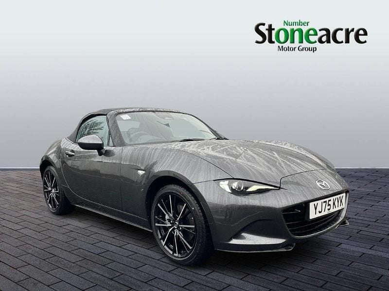 Grey New 2025 Mazda MX5 Exclusive-Line Cabriolet | £28,750 (Good price) - Image 1/4
