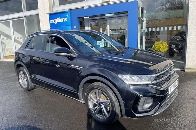 Used VW T-Roc R-line 150 HP (110 kW) 2024 Black SUV