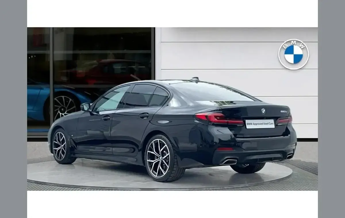 Used BMW 520 M Sport 187 HP (137 kW) 2021 Black Sedan
