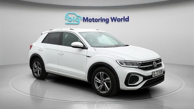 Used VW T-Roc R-line 150 HP (110 kW) 2023 White SUV