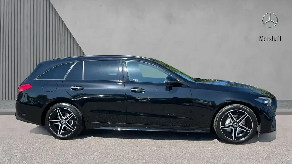 New Mercedes C300e AMG Line Premium Plus 313 HP (230 kW) 2026 Obsidian black metallic