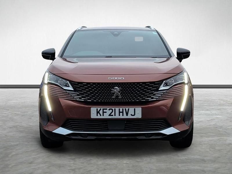 Yellow Used 2021 Peugeot 5008 GT MPV | £17,995 (Fair price) - Image 1/4