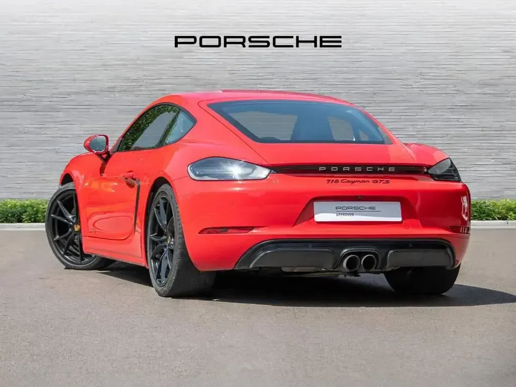 Used Porsche 718 Cayman GTS 2018 Red Coupe