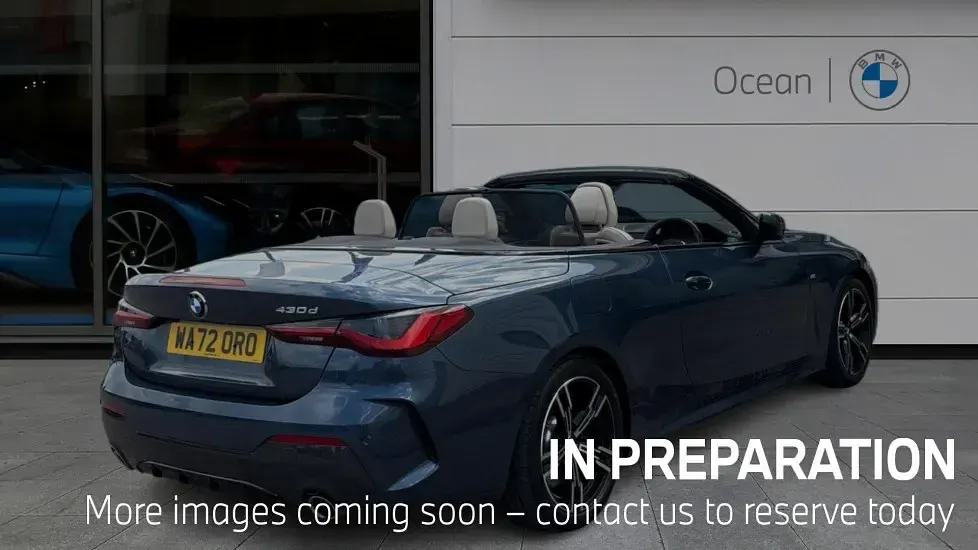 Used BMW 430 M Sport 282 HP (207 kW) 2022 Blue Coupe