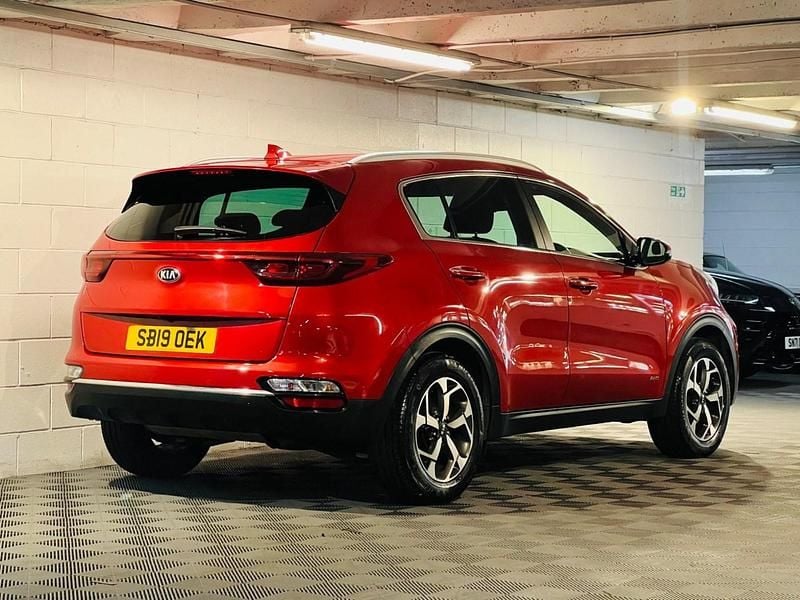 Used Kia Sportage 174 HP (127 kW) 2019 Red SUV
