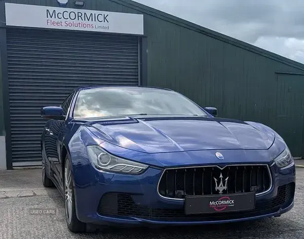 Used Maserati Ghibli 275 HP (202 kW) 2015 Blue Sedan