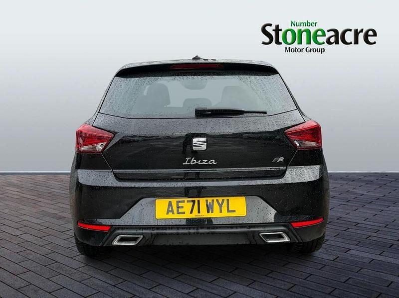 Used Seat Ibiza FR Sport 110 HP (80 kW) 2021 Black Hatchback