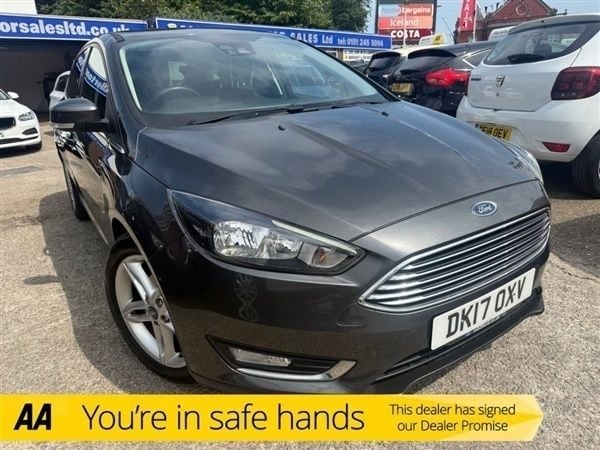 Grey Used 2017 Ford Focus Titanium Hatchback | £6,499 (Good price) - Image 1/1