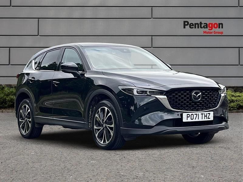 Black Used 2022 Mazda CX-5 Inclusive SUV | £19,215 (Fair price) - Image 1/4