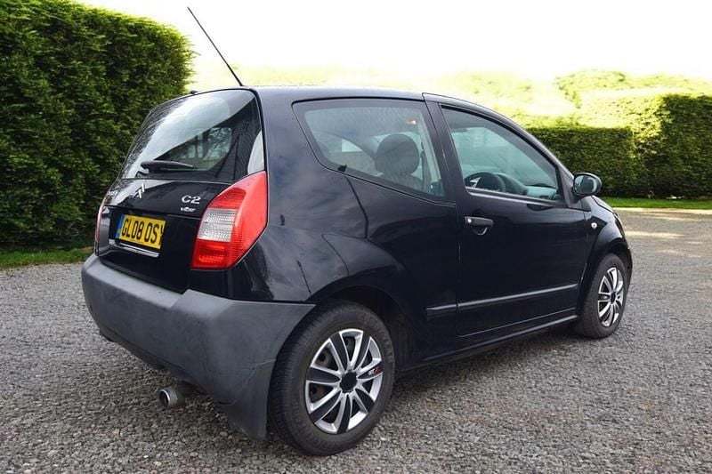 Used Citroën C2 61 HP (44 kW) 2008 Black Hatchback