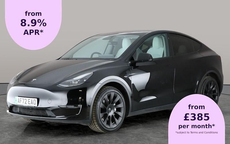 Black Used 2022 Tesla Model Y Long Range AWD SUV | £26,261 (A bit pricey) - Image 1/2