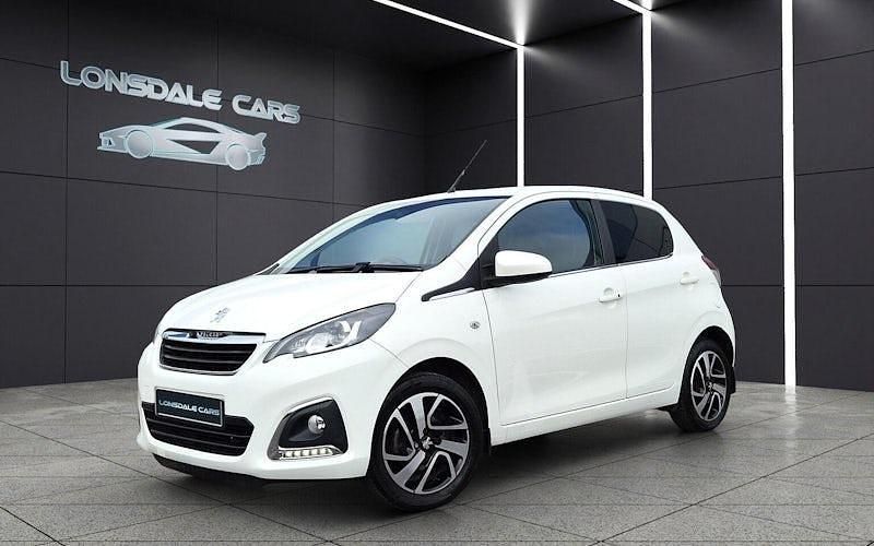 Used Peugeot 108 Allure 82 HP (60 kW) 2018 White Hatchback