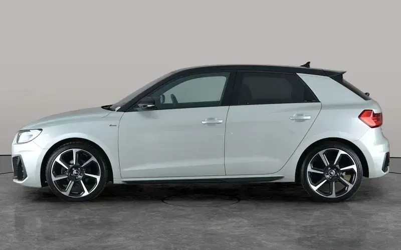 Used Audi A1 Sportback Black Edition 110 HP (80 kW) 2023 Silver Hatchback