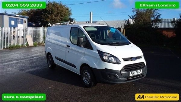 White Used 2017 Ford Transit Custom S | £13,799 (Expensive) - Image 1/2