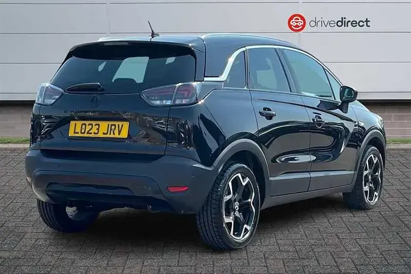 Used Vauxhall Crossland Ultimate 130 HP (95 kW) 2023 Black SUV