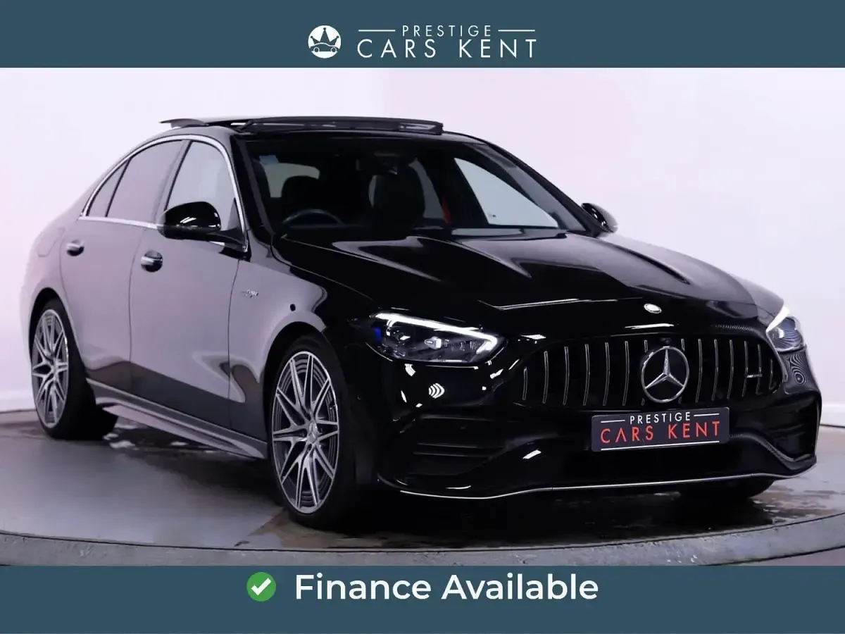 Begagnad Mercedes C43 AMG Premium Plus 2023 Svart Sedan