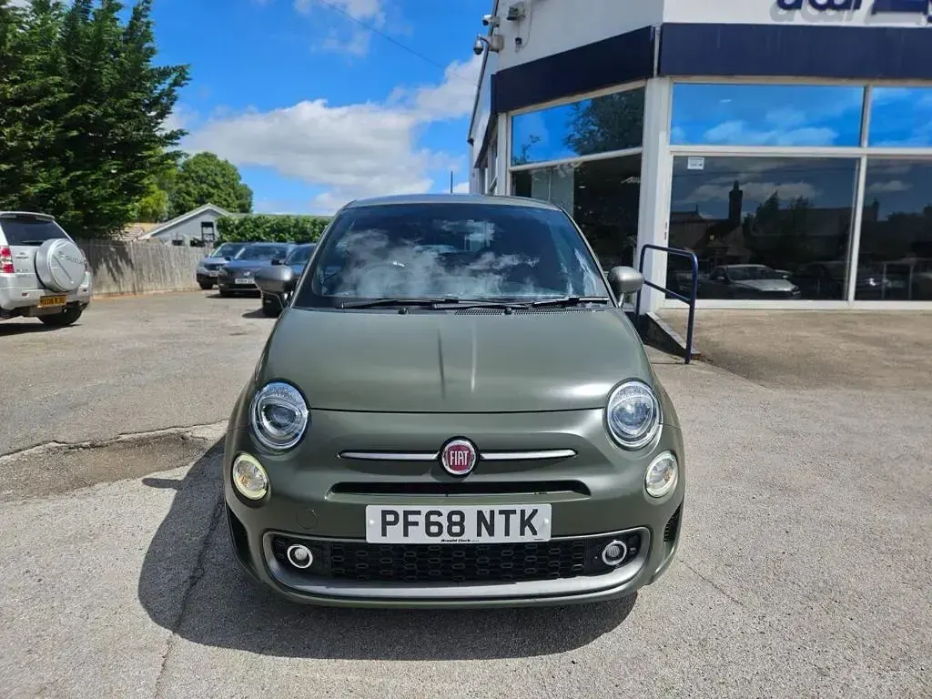 Used Fiat 500 S 69 HP (50 kW) 2018 Green Hatchback