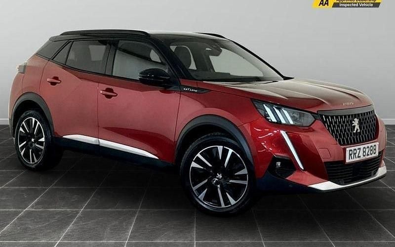 Red Used 2020 Peugeot 2008 GT-line SUV | £12,995 (Fair price) - Image 1/2