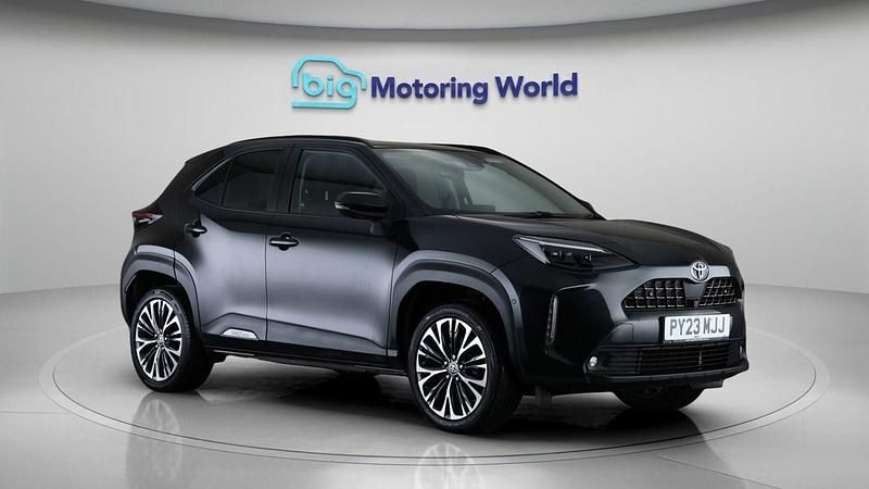 Used Toyota Yaris Hybrid 2023 Black Hatchback