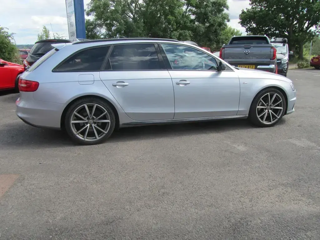 Used Audi A4 Black Edition 2015 Silver Estate