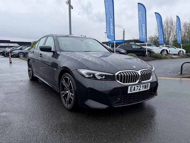 Used BMW 330e M Sport 2022 Black Sedan