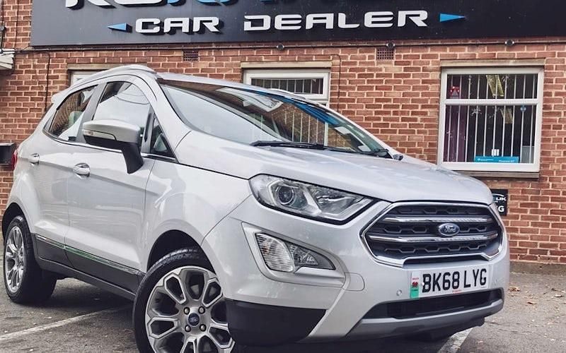 Used Ford Ecosport Titanium 101 HP (74 kW) 2018 Silver SUV