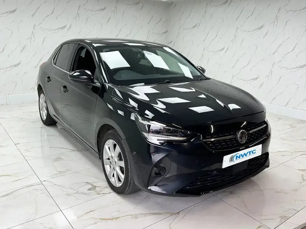 Used Vauxhall Corsa Elite 100 HP (73 kW) 2020 Black Hatchback