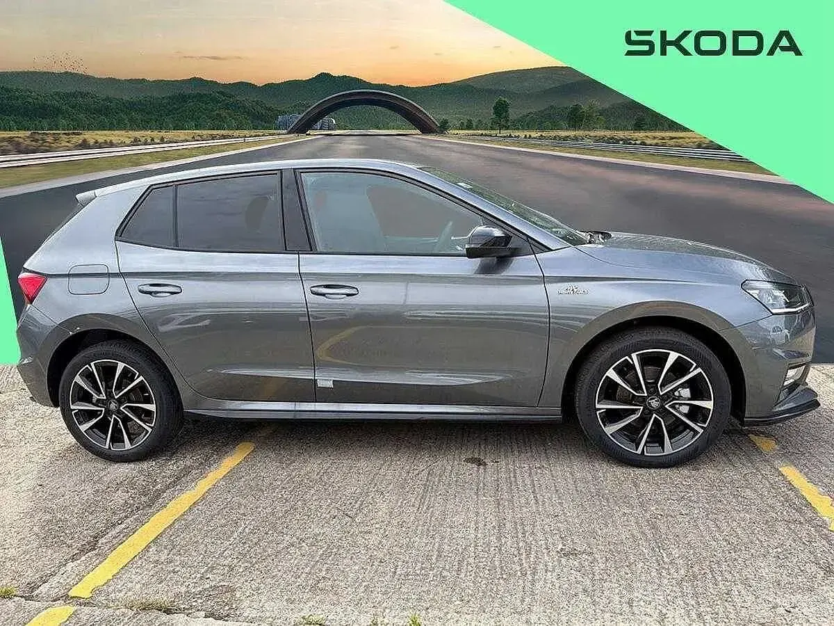 New Skoda Fabia Monte Carlo 147 HP (108 kW) 2026 Grey Hatchback