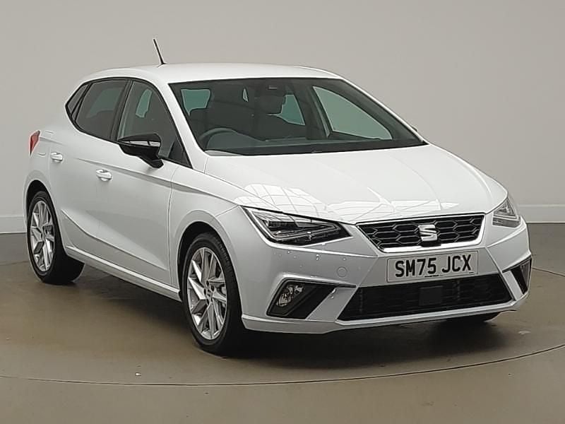 New Seat Ibiza FR 95 HP (69 kW) 2025 Metallic  glacial white Hatchback