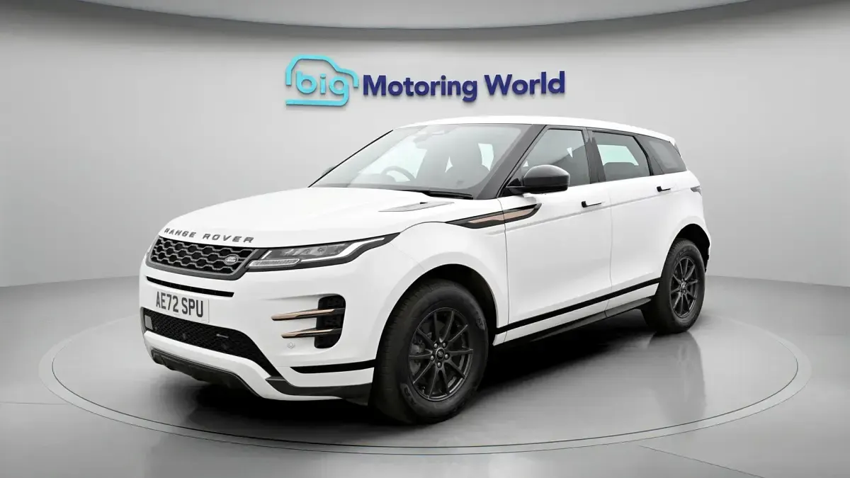 Begagnad Land Rover Range Rover evoque R-Dynamic 161 HK (118 kW) 2022 Vit SUV