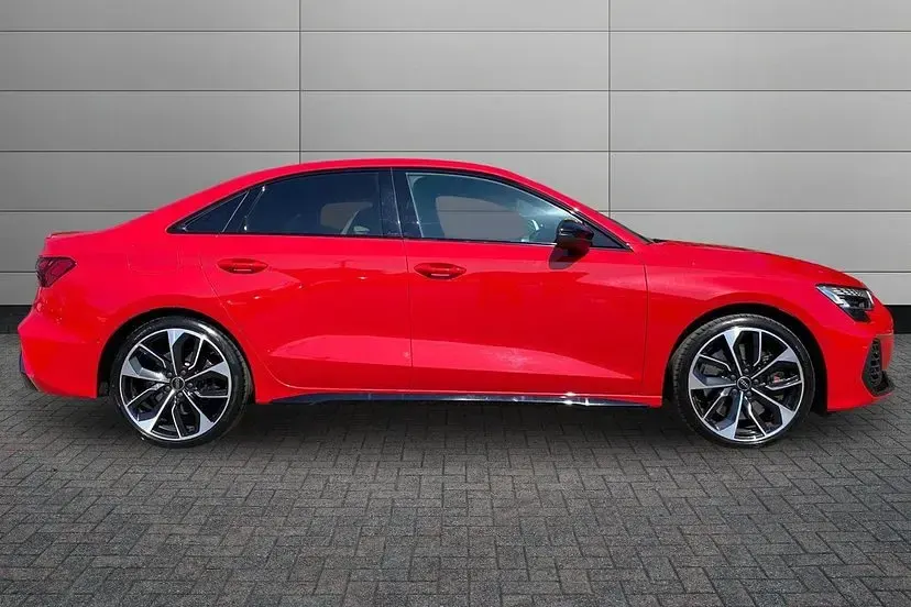 Used Audi S3 Black Edition 328 HP (241 kW) 2025 Red Sedan