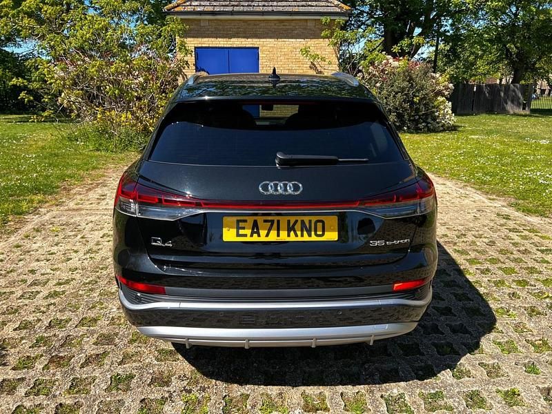 Used Audi Q4 e-tron S-Line 125 kW (170 HP) 2021 Black SUV