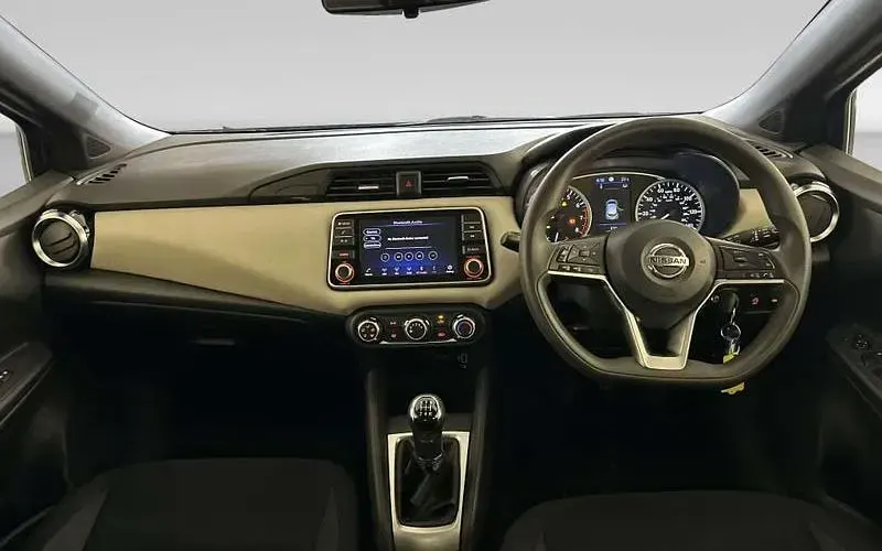 Used Nissan Micra Acenta 92 HP (67 kW) 2021 Blue Hatchback