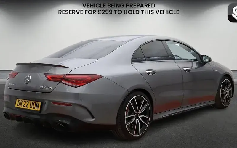 Used Mercedes CLA35 AMG Premium 306 HP (225 kW) 2022 Grey Coupe