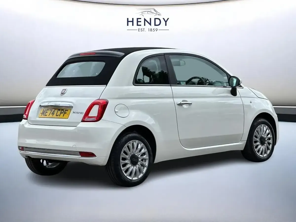 Used Fiat 500C S 70 HP (51 kW) 2025 White Cabriolet