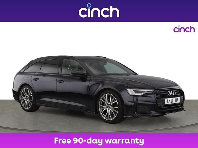 Blue Used 2021 Audi A6 Black Edition Estate | £27,099 (Fair price) - Image 1/3