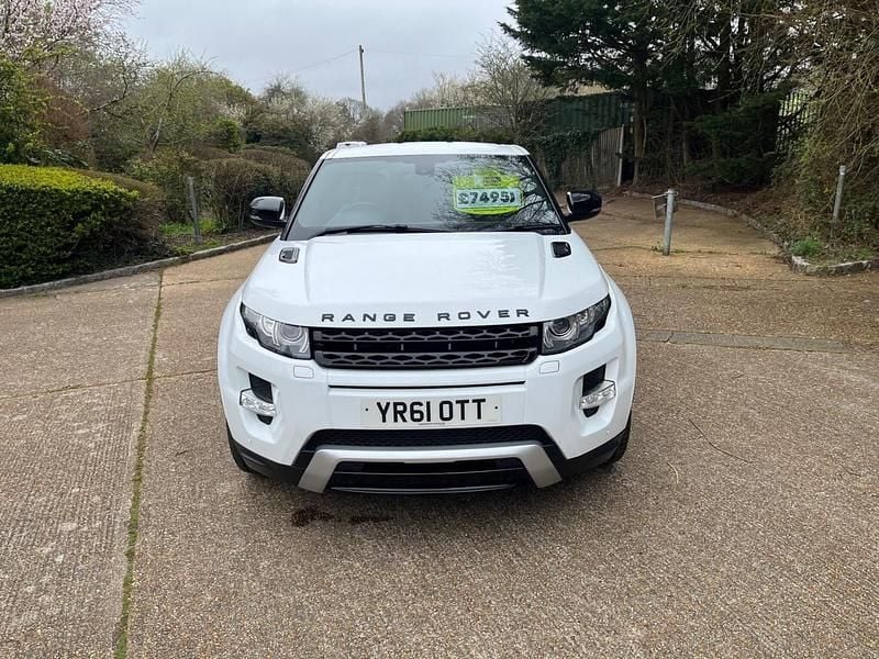 Used Land Rover Range Rover evoque Dynamic 190 HP (139 kW) 2011 White Coupe