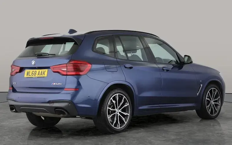 Used BMW X3 M Sport 360 HP (264 kW) 2018 Blue SUV