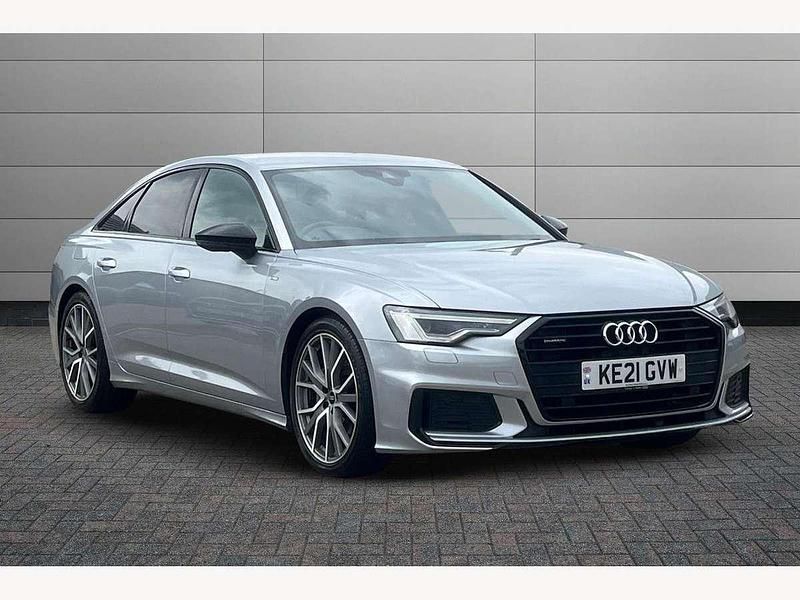 Floret silver Used 2021 Audi A6 Black Edition Sedan | £23,950 (Good price) - Image 1/4