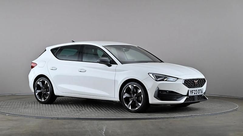 White Used 2023 Cupra Leon VZ1 Hatchback | £22,998 (Fair price) - Image 1/4