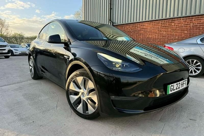 Used Tesla Model Y Long Range AWD 378 kW (514 HP) 2022 Black SUV