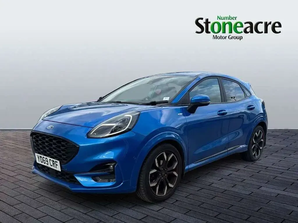 Used Ford Puma ST-Line X 125 HP (91 kW) 2020 Blue SUV